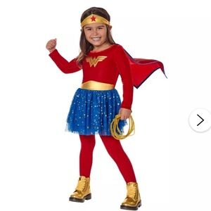 DC Comics Wonder Woman Costume - Red, Blue, Gold